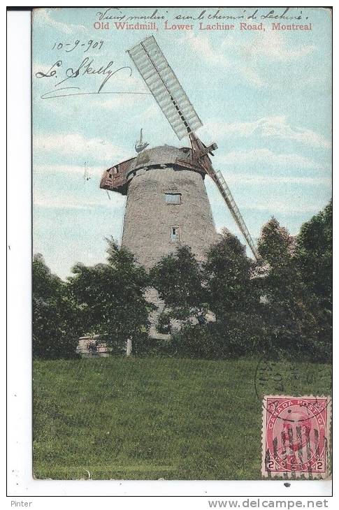 CANADA - MONTREAL - Old Wirdmill - Lower Lachine Road - - MOULIN A VENT - Montreal