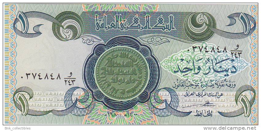 Iraq , 1 Dinar 1980 , Uncirculated - Irak