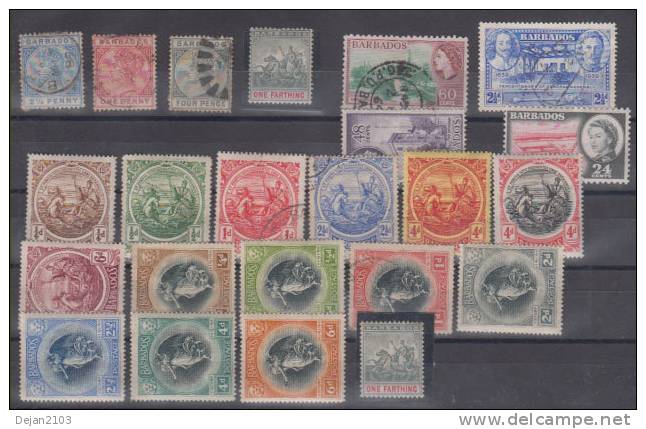 Great Britain Former Colony Barbados MH,USED - Barbados (1966-...)