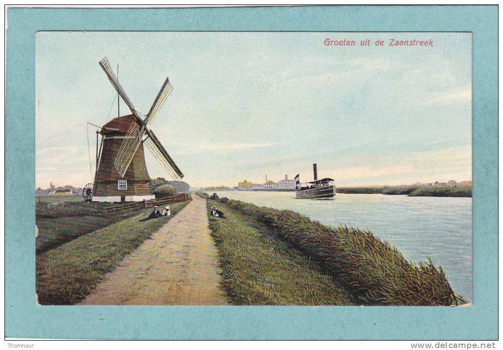 GROETEN  UIT  DE  ZAANSTREEK  -   BELLE CARTE  - - Zaanstreek