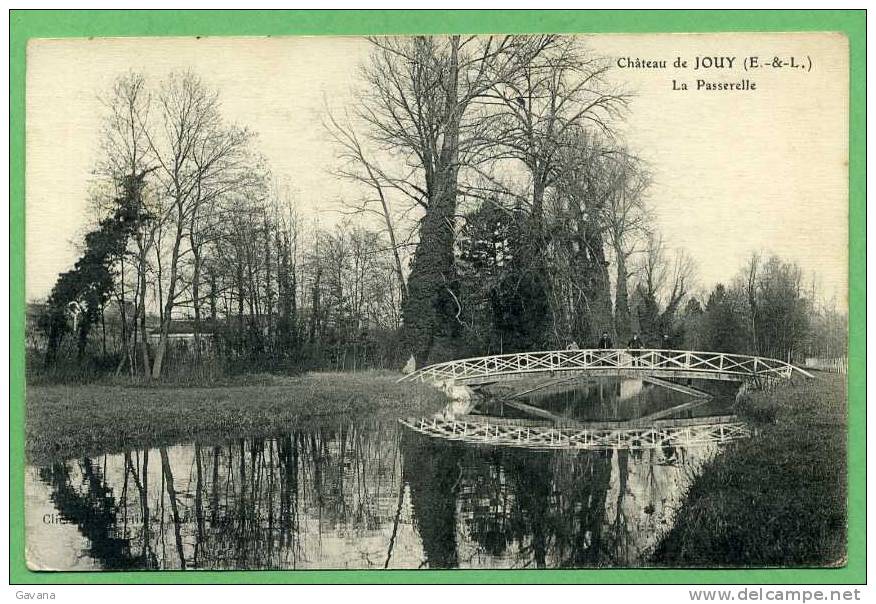 78 Chateau De JOUY - La Passerelle - Jouy