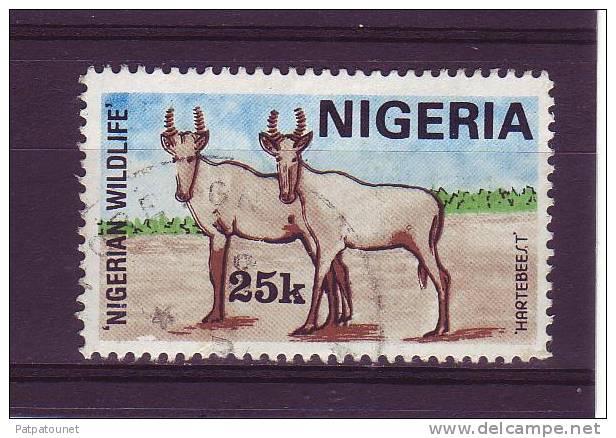 Nigeria YV 441 O 1984 Bubale - Animalez De Caza