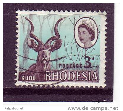 Rhodésie Du Sud YV 95 O 1964 Koudou - Gibier