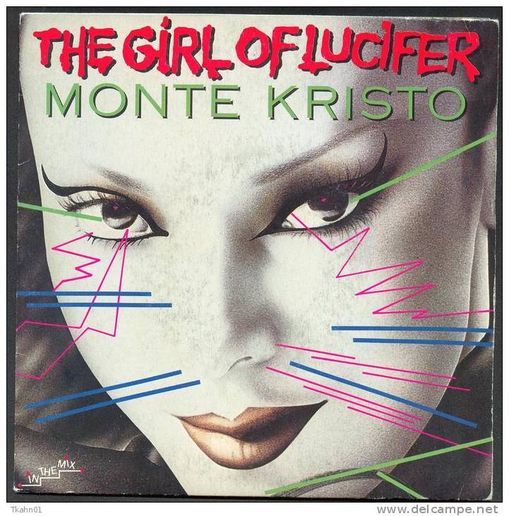 45 T THE GIRL OF LUCIFER   2 TITRES  " ARIOLA " MONTE KRISTO - Punk