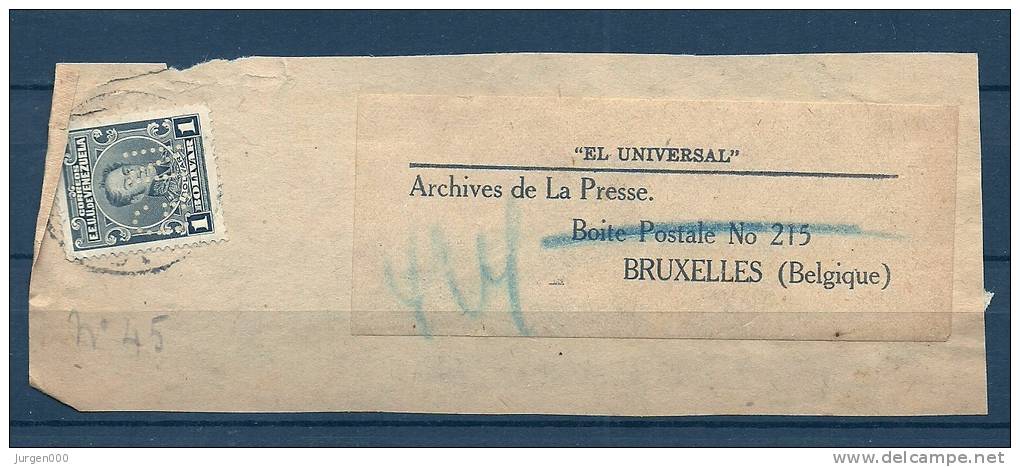 Briefstukje Naar Bruxelles (Belgium) (GA5965) - Venezuela