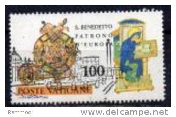 VATICAN 1980 1500th Birth Anniv Of St. Benedict Of Nursia (founder Of Benedi. FU - Used Stamps