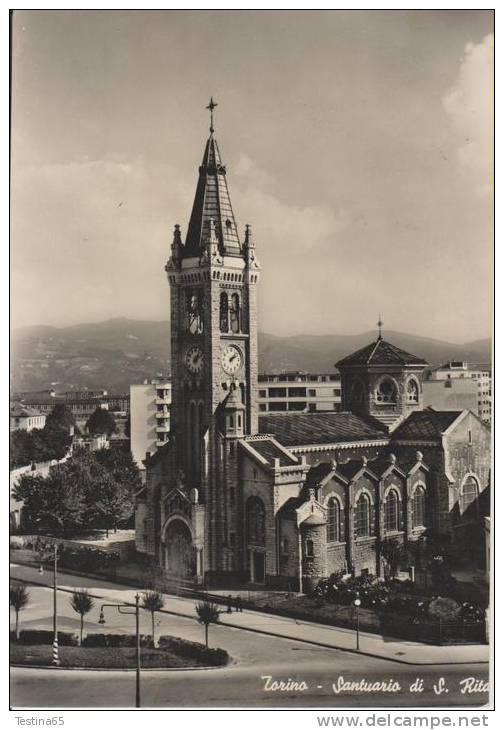 TORINO--SANTUARIO DI SANTA RITA--FG--V - Churches