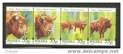 POLAND 1996  MICHEL NO 3629-3632  MNH - Ungebraucht