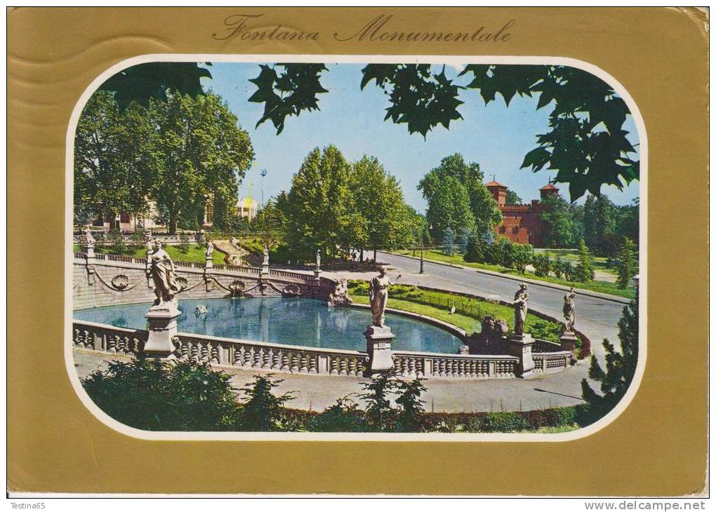 TORINO--FONTANA MONUMENTALE AL PARCO DEL VALENTINO--FG --V 5-12-72 - Other Monuments & Buildings