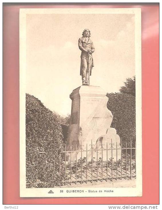 Quiberon Statue  De Hoche - War Memorials