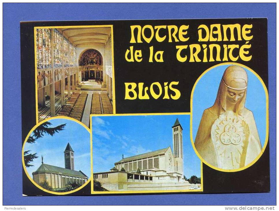 41 - BLOIS - Basilique Notre Dame De La Trinité - Multivues - Loir Et Cher - église - Blois
