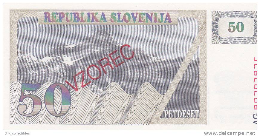 Slovenia 50 Tolarjev 1990 Uncirculated - Slowenien