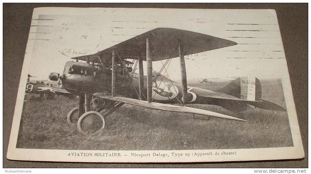 Aviation Militaire - Nieuport Delage Type 29 - Appareil De Chasse - 1919-1938: Entre Guerres