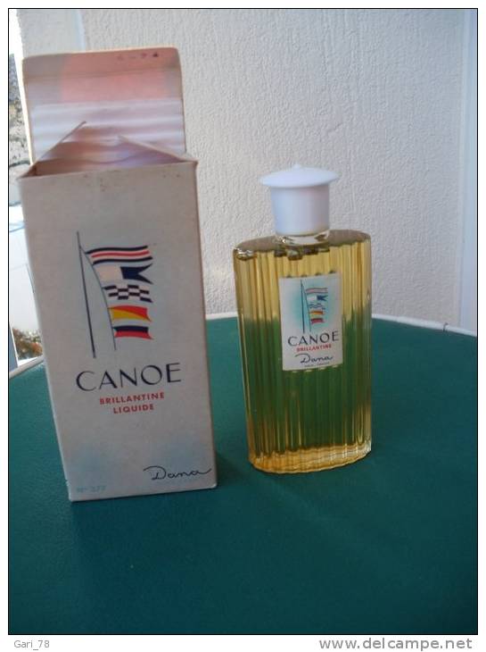 BRILLANTINE De CANOE De DANA, Flacon Plein, Boite D´origine - Produits De Beauté