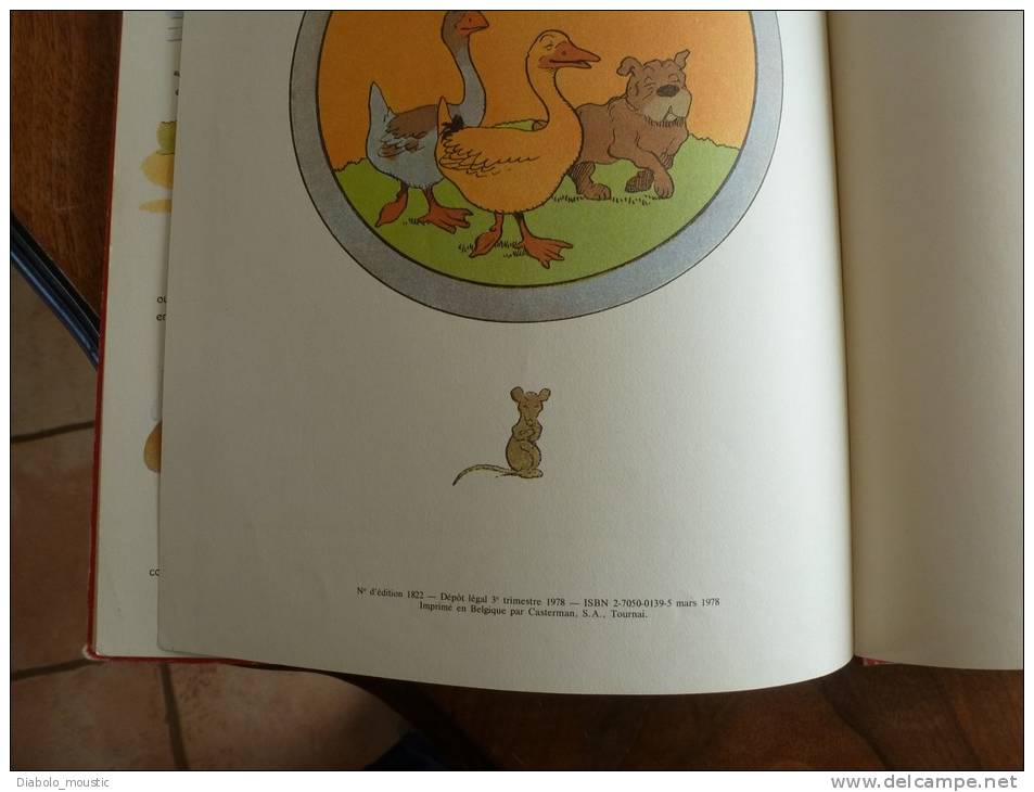 1978     GEDEON CHEF Des BRIGANDS   Illustrations De Benjamin Rabier - Andere & Zonder Classificatie