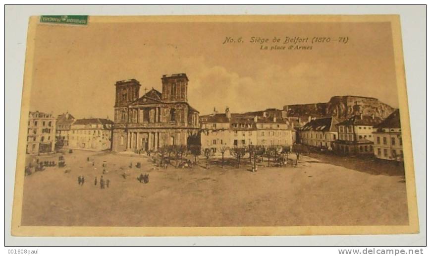 Siège De Belfort - ( 1870 - 71 ) - La Place D'armes ::::: Animation - Belfort – Siège De Belfort