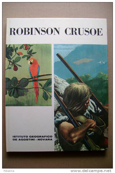 PBQ/44 ROBINSON CRUSOE De Agostini 1967 Illustrato Da Caselli - Acción Y Aventura