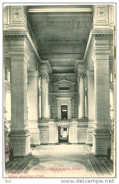 Brussel - Bruxelles : Palais De Justice - Salle Des Pas Perdus - Uitg. Albert Sugg - Monumenten, Gebouwen