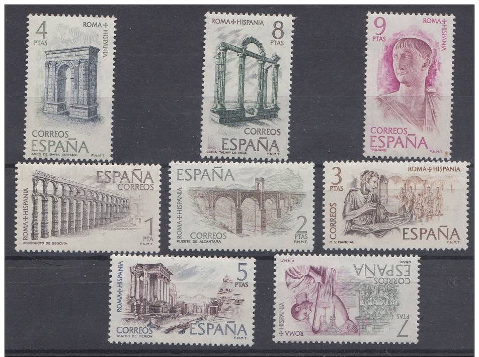 ESPAÑA 1974.ROMA-HISPANIA.EDIFIL 2184/2191 NUEVA SIN CHARNELA. SES169 - Nuevos