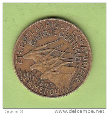 Pièce - Cameroun - Etat De L´Afrique Equatoriale - 10 Francs - 1967 - Cameroon