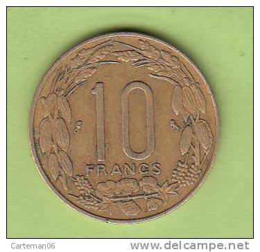 Pièce - Cameroun - Etat De L´Afrique Equatoriale - 10 Francs - 1967 - Cameroon