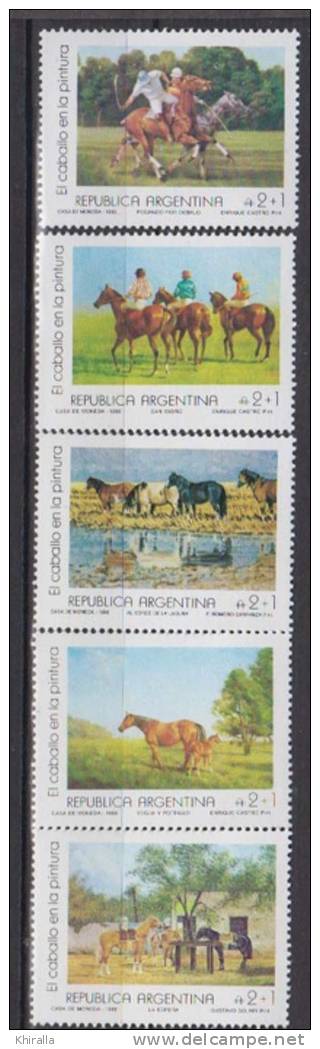 ARGENTINE        1988          N°  1640 / 1644                           COTE     7.50     EUROS          ( A66 ) - Ongebruikt