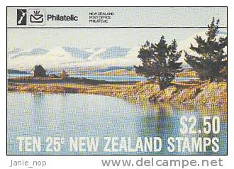 New Zealand-1985 Tongariri Park $ 2.75  Booklet  SB 40 - Markenheftchen