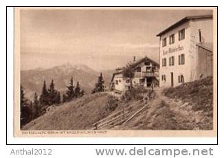 Zwieselalpe Mit Kaiser Wilhelm Haus 31.7.1928 Sw - Zwiesel