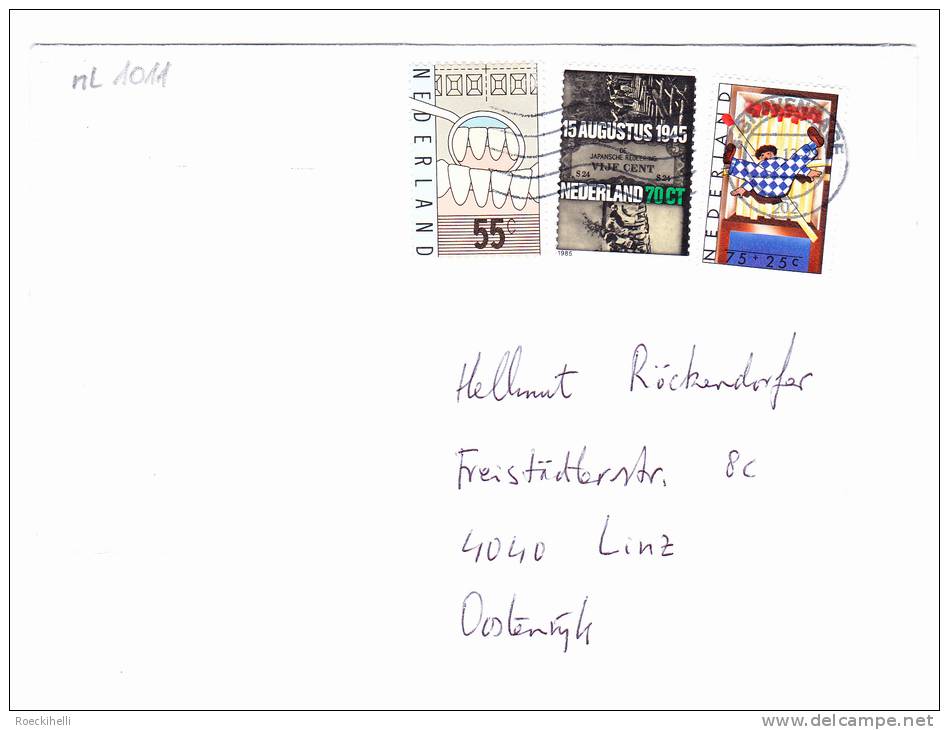 2012  -  Bedarfsbeleg, Gelaufen V. Gravenhage Nach Linz / Österr.  -  Siehe Scan  (nl 1011) - Lettres & Documents