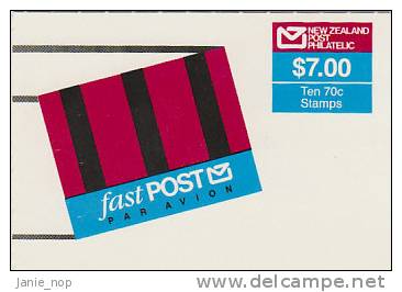 New Zealand-1988 Fast Post  SB 48 - Carnets