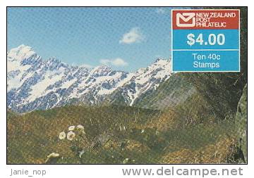 New Zealand-1988 Mt Cook  SB 51 - Booklets