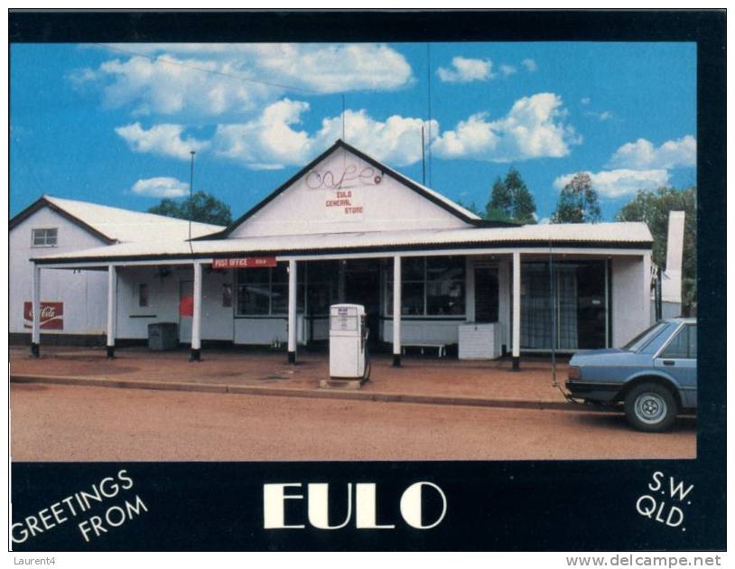 (118) Australia - DQLD - Eulo Petrol Station - Outback