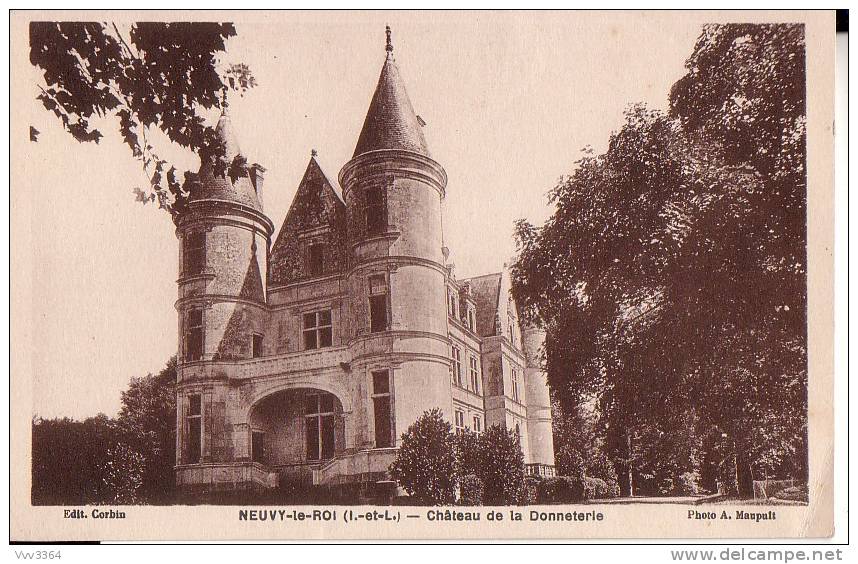 NEUVY-le-ROI: Château De La Donneterie - Neuvy-le-Roi