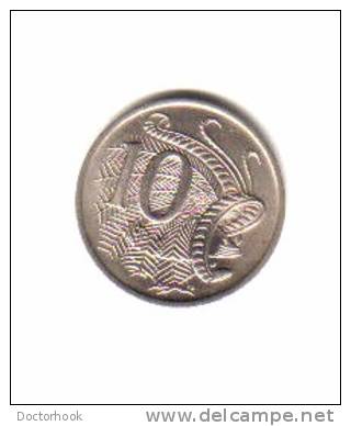 AUSTRALIA    10 CENTS  1975  (KM # 65) - 10 Cents