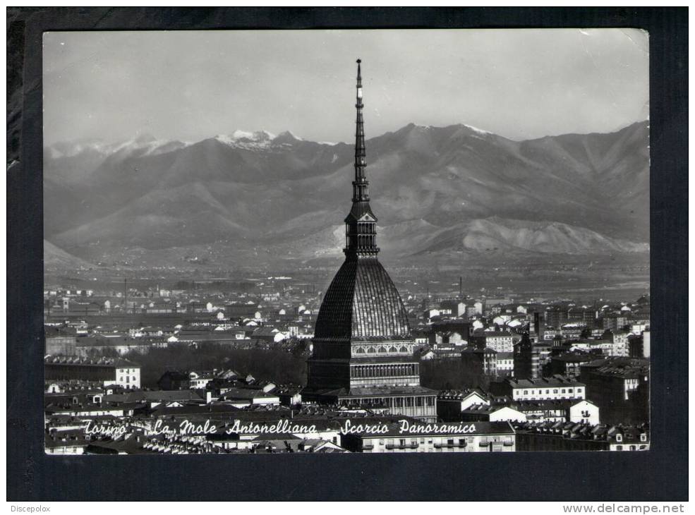 H582 Torino, La Mole Antonelliana - Scorcio Panoramico - V. 1963 - Ed. Cambursano, Vera Fotografia - Mole Antonelliana