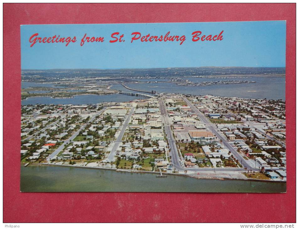 Florida > St Petersburg  Aerial View   Not Mailed Ref 903 - St Petersburg