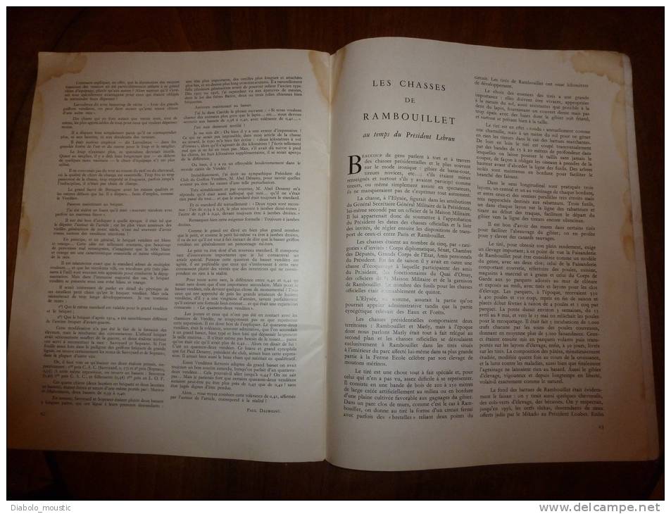 1952  N° 9    PLAISIR De La CHASSE... Voir Aussi : Eléphant Du Gabon.... Envoi Gratuit Pour La France Et Le Monde Entier - Fischen + Jagen