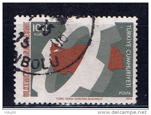 TR+ Türkei 1974 Mi 2343 - Oblitérés