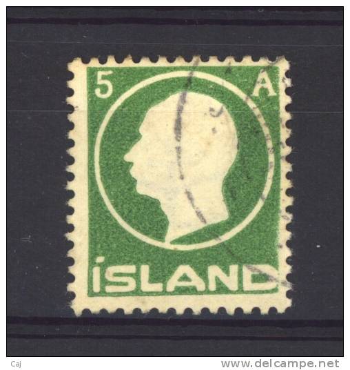 Islande  -  1912  :  Mi  69  (o)  Filigrane Couronne - Oblitérés