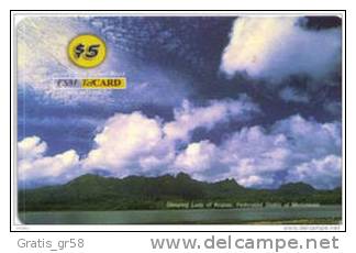 MICRONESIA - Remote Memory 5$ Card , Sleeping Lady Of Kosrae, Used - Micronesia