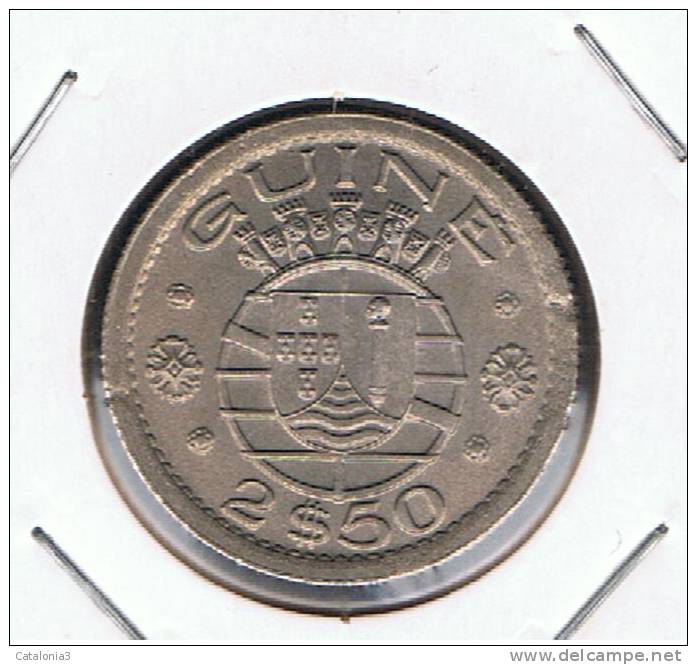 GUINEA PORTUGUESA -  2 1/2 Escudos 1952  KM9 - Guinea-Bissau