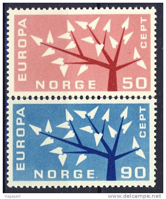 Norway 1962. EUROPE/CEPT. Michel 476-77. MNH(**) - 1962