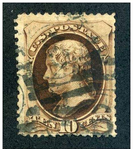 United States 1879 Scott # 180 Used Thins At Margins. - Oblitérés