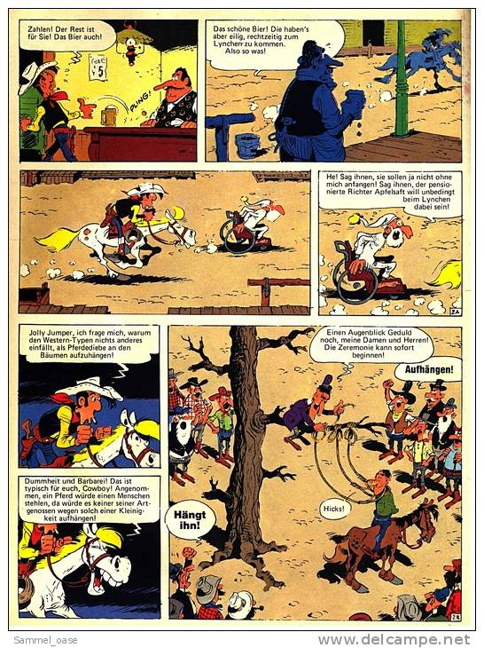 Comics Lucky Luke : Der Galgenstrick Und Andere Geschichten ,  Band 42  Von 1984  ,  Delta Verlag - Other & Unclassified