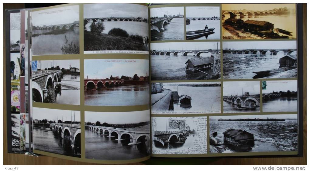 Livre-photo De Cartes Postales Sur Les Ponts De Cé - Les Ponts De Ce