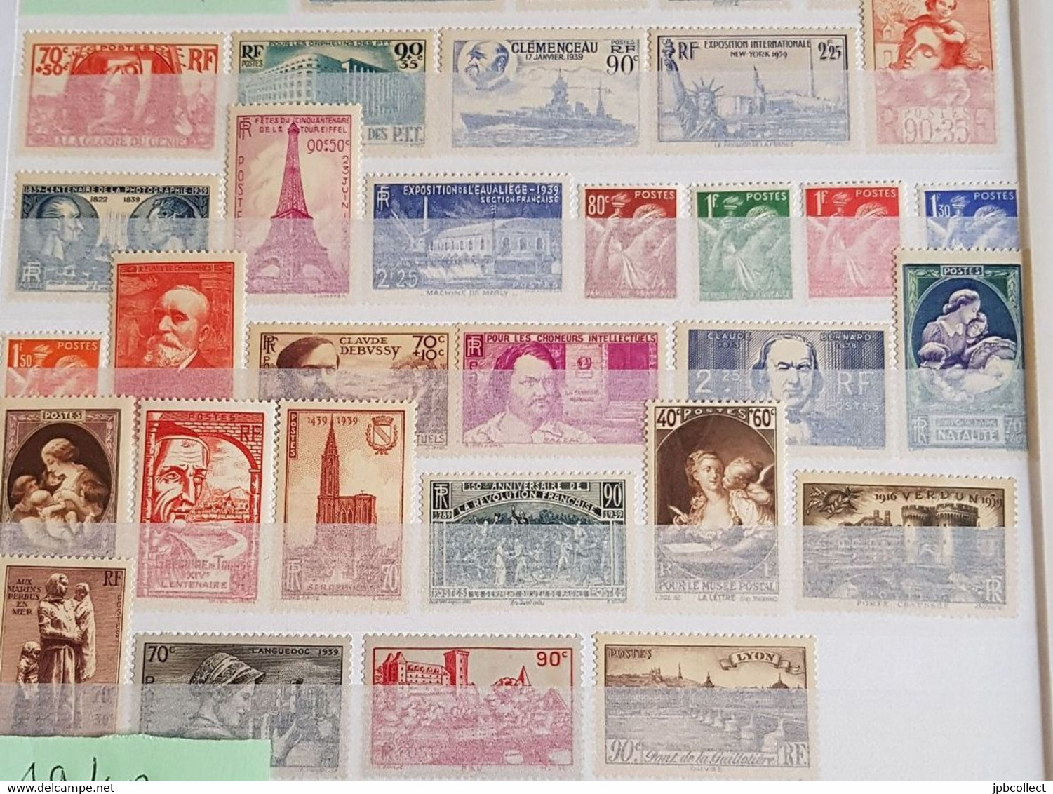 Timbres De France Neufs ** Année 1939 Remise 50% + 20% - ....-1939