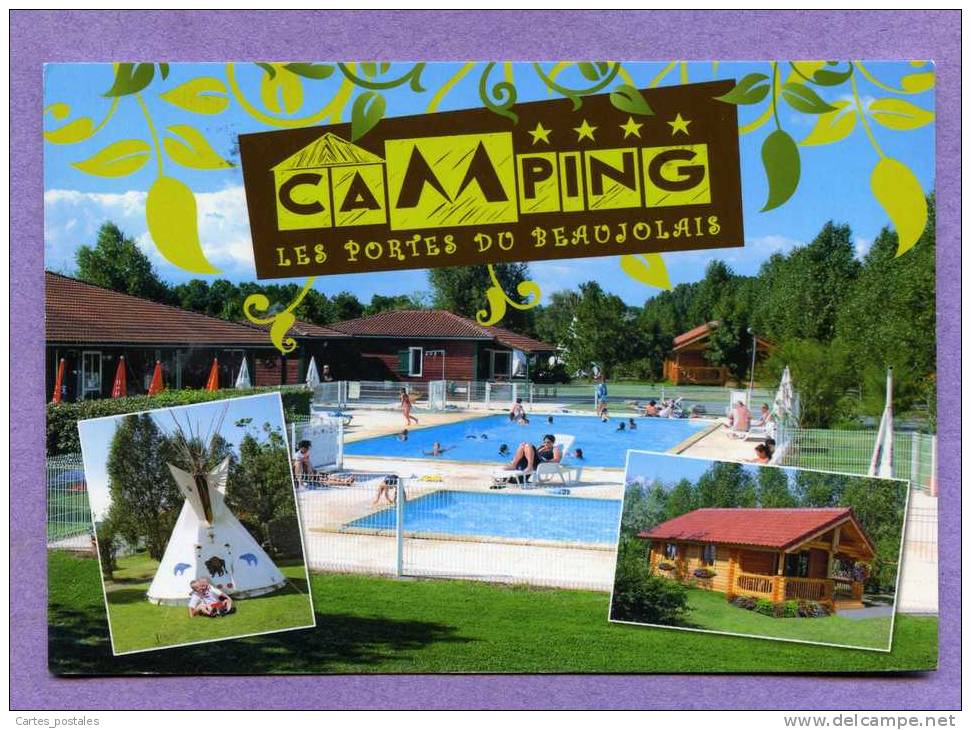 * ANSE Camping Les Portes Du Beaujolais - Anse