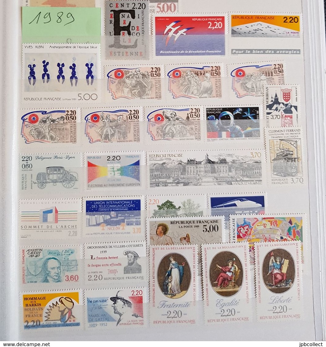 Timbres De France Neufs ** Année 1989 Remise 50% + 20% - 1980-1989