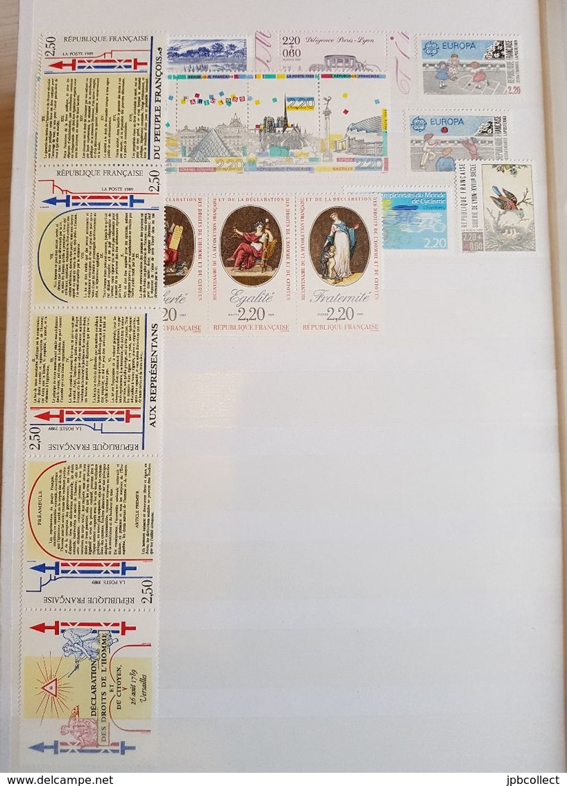 Timbres De France Neufs ** Année 1989 Remise 50% + 20% - 1980-1989