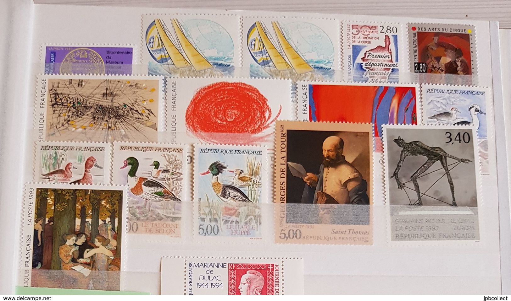 Timbres De France Neufs ** Année 1993 Remise 50% + 20% - 1990-1999